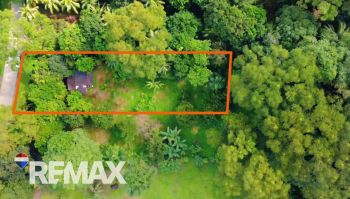 3,095 m² en Coronado de Osa | Terreno Con Río, Bosque y Casa Para Renovar