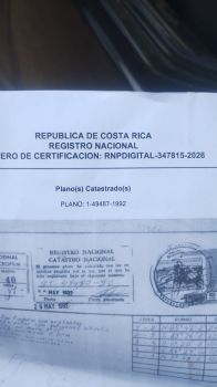 Terreno para Desarrollo en venta o alquiler en Miravalles, Pérez Zeledón, San José, Costa Rica — foto 1