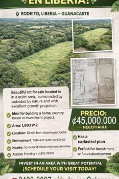 Terreno para Desarrollo en venta en Serca Aeropuerto Internacional Daniel Oduver, Liberia, Guanacaste, Costa Rica — foto 2