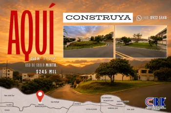 Terreno Para Vivienda en venta en Trejos Montealegre, Escazú, San José, Costa Rica — foto 1