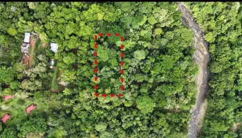 Se Vende Terreno Listo Para Construir Cerca de la Playa y Junto al Rio